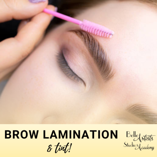 Brow Lamination & Tint